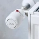 Danfoss Термостатичний елемент Aero, RA, +7...28 °C, Click, вбудований датчик, білий - зображення 2