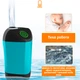 Душ Портативный на аккумуляторе 4800 mAh Переносной Мини Душ для туризма кемпинга Голубой - изображение 3