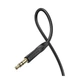 AUX кабель Borofone BL16 1m, Black - зображення 1
