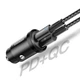 Автомобильное зарядное устройство ESSAGER PD30W / QC3.0 Shangrui mini, Black - изображение 3