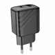 Зарядний пристрій Hoco CS23A 1USB 1USB-C PD/QC 30W Black - изображение 2