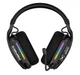 Игровые беспроводные наушники Onikuma GT808I с 2.4G + Bluetooth, съемным микрофоном, RGB-подсветкой, для ПК, PS4, PS5, телефона Black - изображение 12