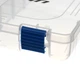 Коробка Flagman Plastic Box Прозрачная 27.5x18.5x4.5см (FP004) - изображение 3