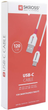 Kabel Skross USB-A - USB-C 1.2m. White (SKCA0002A-C120CN) - obraz 6