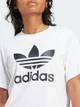 Футболка хлопковая женская Adidas Originals Trefoil Tee IR9534 S White (4066757403309) - изображение 4