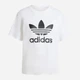 Футболка хлопковая женская Adidas Originals Trefoil Tee IR9534 S White (4066757403309) - изображение 10