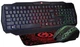 Комплект: клавиатура и мышь Piko GX50 Black USB (1283126506208) + коврик - изображение 1