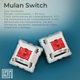 Клавиатура механическая беспроводная EPOMAKER EP64 60% Mulan Switch Hot-Swap RGB UA Wireless/Bluetooth/USB White (EP64-W-M) - изображение 17