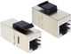 Moduł Keystone Delock RJ45 - RJ45 STP Cat 6 Silver (4043619862108) - obraz 1