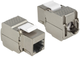 Модуль Keystone Delock RJ45 - LSA STP Cat 6 Silver (4043619861545) - зображення 1