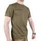 Футболка Kiborg Tactical Coolpass хаки с велкро панелями для шевронов XL - изображение 2