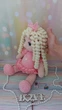 М'яка плюшева іграшка handmade Лялька 42 см в'язана гачком амігурумі - зображення 2
