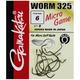 Крючок GAMAKATSU WORM 325 MICRO GAME №06, 8шт,25854 - изображение 1