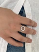 Серебряное кольцо (3956) 17.5 - изображение 2