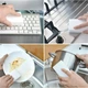 Меламиновая губка для уборки набор 10 шт., чудо губка для чистки кухонных поверхностей, посуды, обуви - изображение 11
