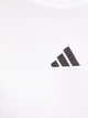 Футболка хлопковая оверсайз короткая женская Adidas W 3S Sj Tlr T JD4999 M White/Black (4067902192628) - изображение 10