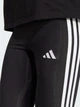 Спортивные леггинсы для фитнеса женские Adidas W 3S Sj Leg JE0072 L Black/White (4067902918181) - изображение 11