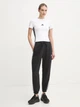 Спортивные штаны на флисе женские Adidas W 3S Fl C Pt JE1276 XS Black/White (4067902927046) - изображение 3