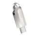 USB Флешка 2в1 16GB Type-C/USB 3.0 для телефона / компьютера HOCO Wise USB3.0 UD8 Серый - изображение 1