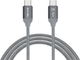 Кабель Nevox USB-C - USB-C 100W 0.5M Grey (4250686406528) - зображення 3