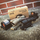 Коліматорний приціл типу ACOG (з оптичним волокном) – Black [AIM-O] (для страйкболу) - зображення 9