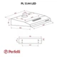 Вытяжка плоская Perfelli PL 5144 BL LED - изображение 10