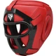 Боксерський шолом RDX T1 Grill Full Red M (капа в комплекті) - зображення 1