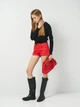 Шорты женские G-Star Raw 91771B.610.4213 26 Красные (8718512543268) - изображение 3