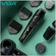 Машинка VGR V-102 5в1 портативный беспроводной для стрижки волос, носа, бороды с дисплеем. Цвет: камуфляж - изображение 4