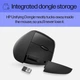 Мышь беспроводная HP 920 Ergonomic Vertical Wireless/Bluetooth Black (6H1A4AA) - изображение 6