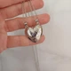 Парные кулоны половинки сердца с магнитом Forever серебристые - изображение 4