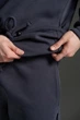 Костюм теплый мужской oversize графит (3259767185/S-M) - изображение 4