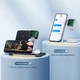 Бездротова зарядна станція для техніки Apple 3в1 15W REMAX RP-W70 з підсвіткою Чорний - зображення 7