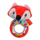 Брязкальце м'яке Fisher Price Лисеня на кільці, 13см GH73132 - зображення 1