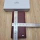 Кошелек женский из кожи Бордовий WMB-3М 19×9 - изображение 2