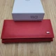 Кошелек женский из кожи красный W502-2 на магнитах 18×8.5 - изображение 1