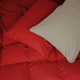 Пододеяльник MirSon Фланель 004-009 Cappuchino/Red 110х140 см (2200009659065) - изображение 1