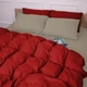 Пододеяльник MirSon Фланель 004-009 Cappuchino/Red 110х140 см (2200009659065) - изображение 6