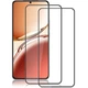 Комплект захисних стекол AMORUS Full Glue для OPPO Reno 12 F/FS - Black - зображення 1