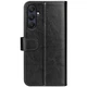 Классический чехол-книжка Deexe Wallet Style для Samsung Galaxy A26 (A266) - Black - изображение 7