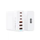 Сетевое зарядное устройств XO L133 3хUSB-A, 3хUSB-C 75W White (L133.white) - изображение 1
