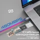 Кабель Promate Lucidline-CC200 USB-C to USB-C 100W Power Delivery 2 м Navy (lucidline-cc200.navy) - зображення 3