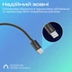 Кабель Promate EcoLine-Ci120 USB-C to Lightning 27W Power Delivery 1.2 м Black (ecoline-ci120.black) - изображение 5