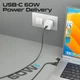 Кабель Promate PowerLink-CCi USB-C to USB-C/Lightning 1.2 м Black (powerlink-cci.black) - зображення 3