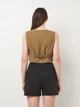 Пиджак женский Zara 1971/825 M Хаки (01971082505037) - изображение 2
