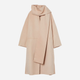 Пальто осеннее длинное женское H&M 060974284_beigenew M Светло-бежевое (KOZ6666000332325) - изображение 3