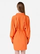 Платье-рубашка короткое осеннее женское Colin's CL1067134ORA S Orange (8683197998552) - изображение 2