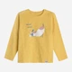 Koszulka z długim rękawem dziewczęca Cool Club CCG2410329 104 cm Żółta (5903977145802) - obraz 1