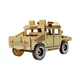 Деревянный 3D конструктор "Humvee" PuzzleOK Puz-00927, 100 деталей - изображение 4
