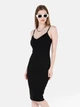 Платье миди летнее женское Colin's CL1069059BLK L Black (8684112199030) - изображение 1